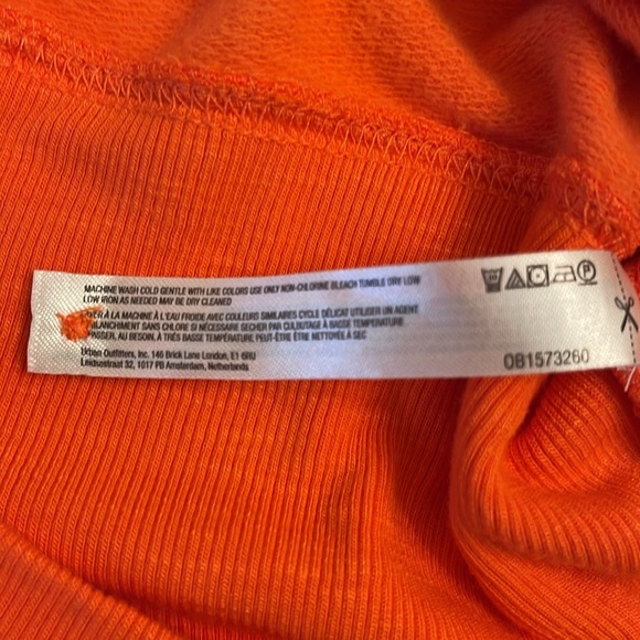 Anthropologie, large, “Auburn”orange, long sleeve top - Picture 10 of 10